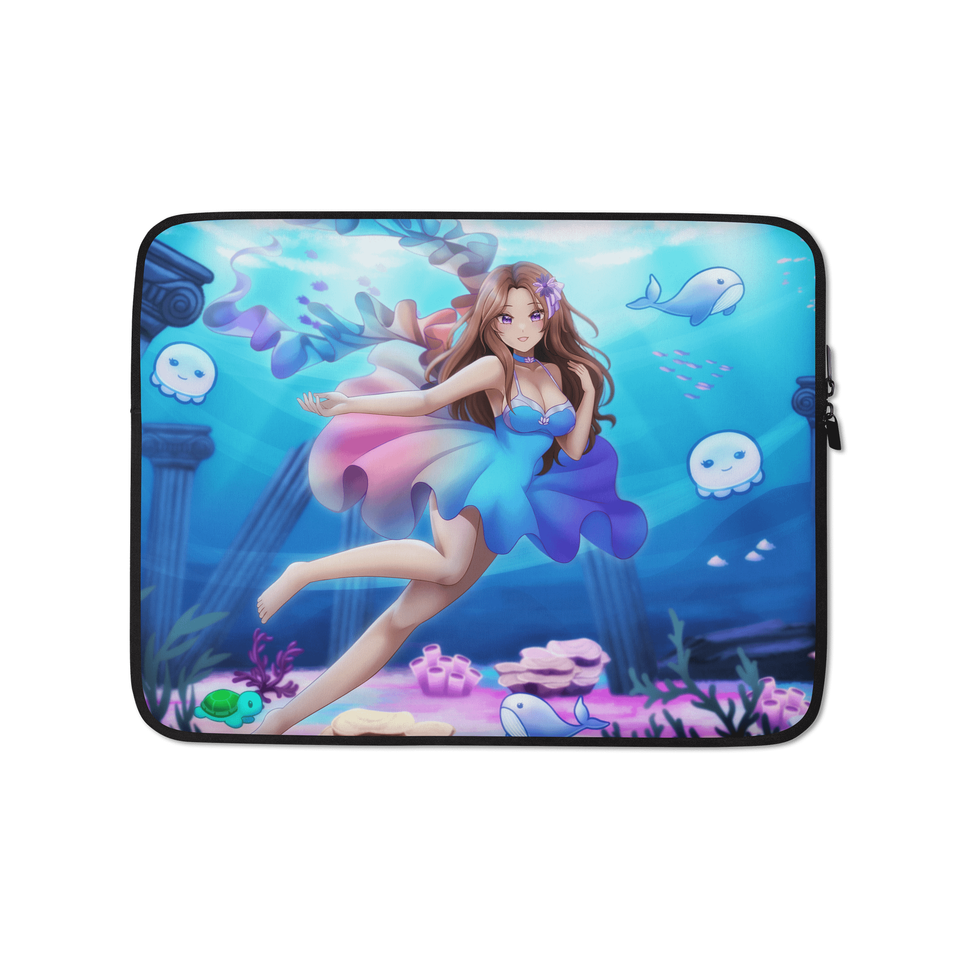 Under the Sea Empress Laptop Sleeve product image (1)