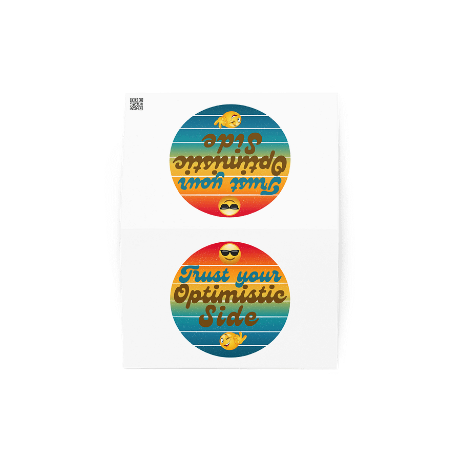 Optimistic Greetings Card product image (4)