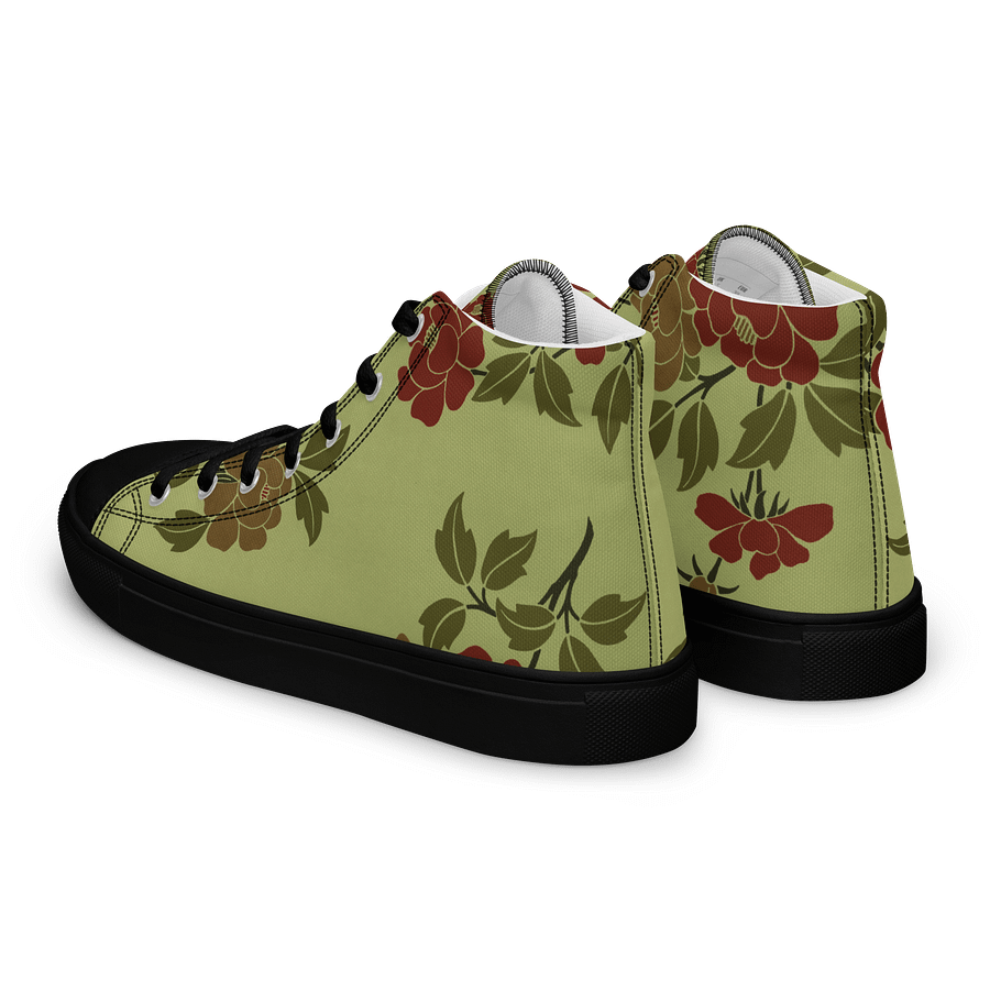 Japanese Floral. Top Canvas Shoes product image (6)