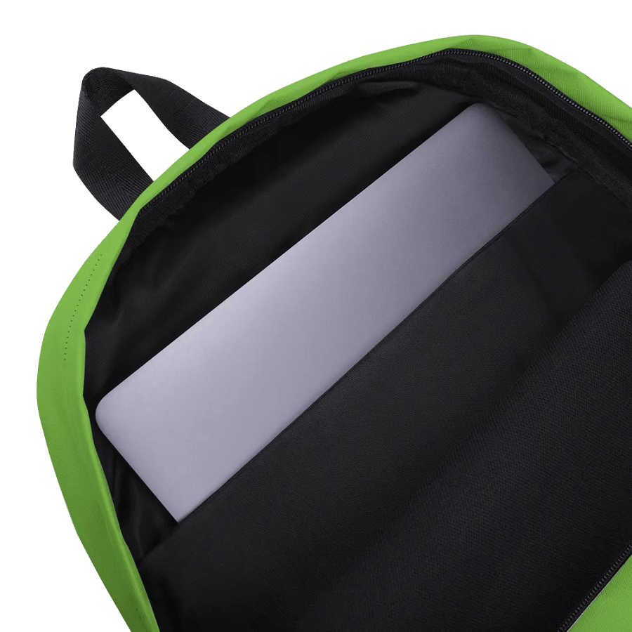 Lime Green Daisy & Dots Backpack product image (4)