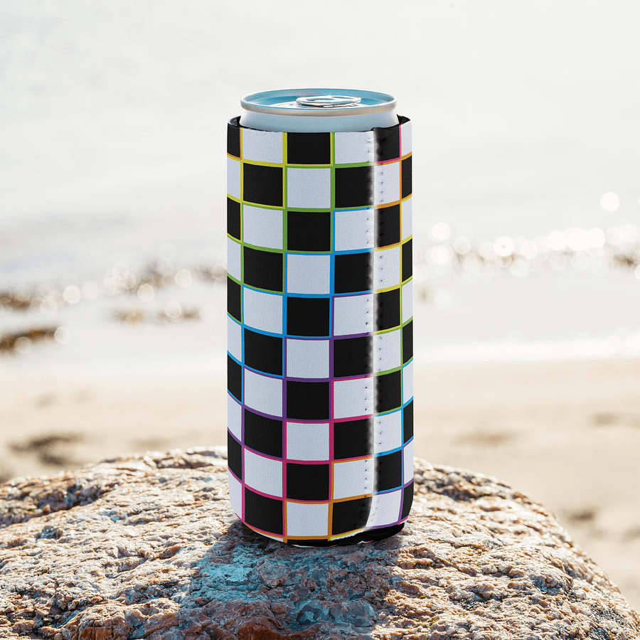 Rainbow Checkered Coozie product image (17)