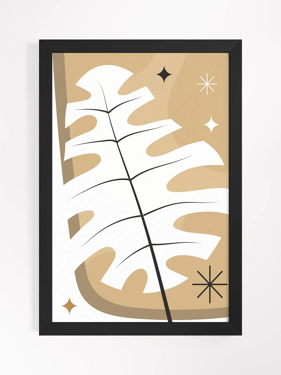 Ethereal Leafy Dream Framed Poster product image (5)