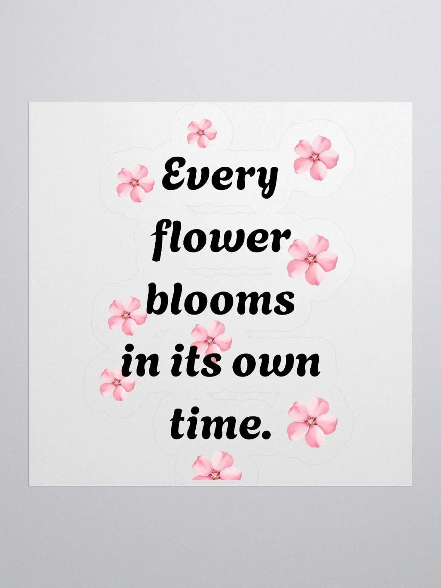 Every Flower Blooms Kiss Cut Stickers product image (2)