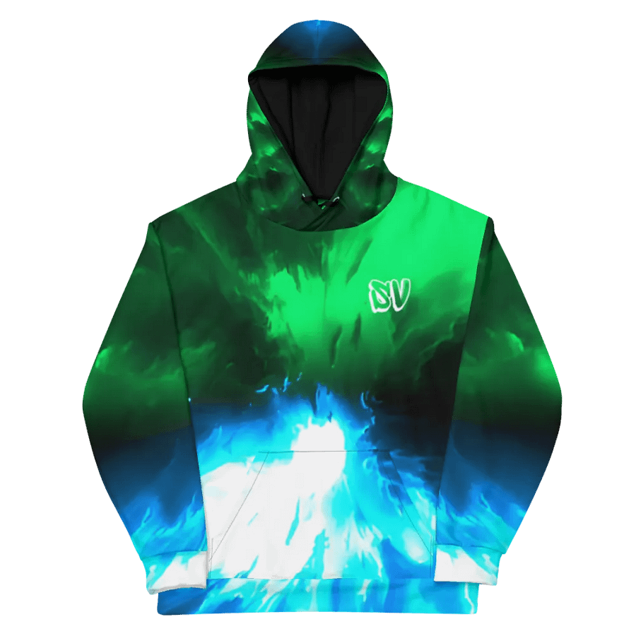 STRAIGHT VIBIN NEON COLOR FADE STYLE ZORO V RYUMA HOODIE product image (11)