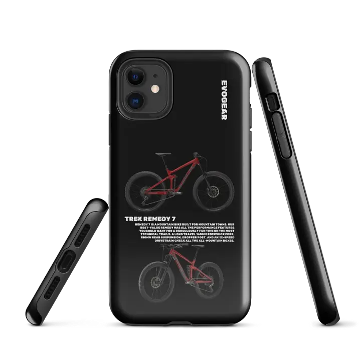 Black Trek Remedy 7 iPhone Case product image (1)