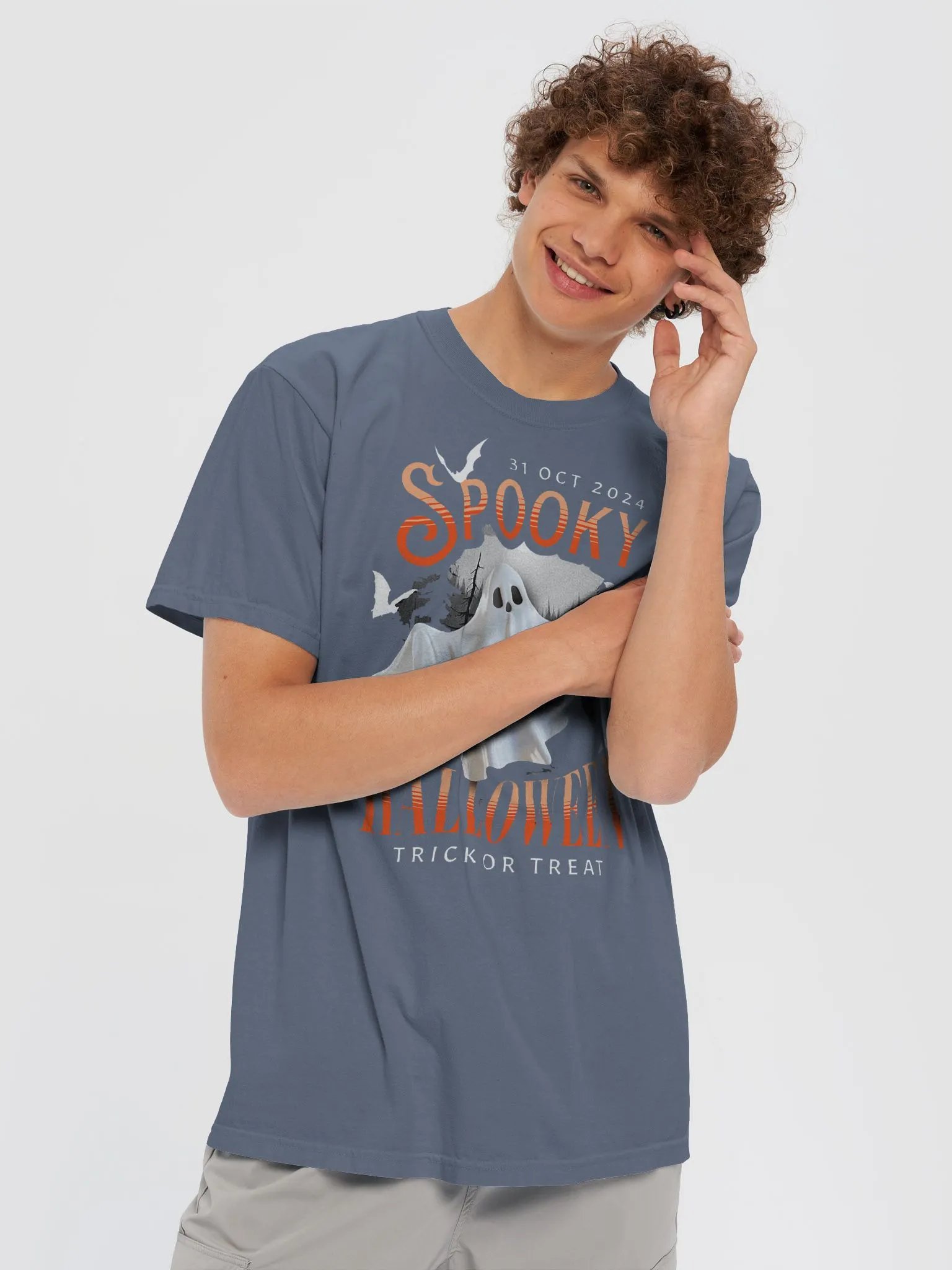 Spooky Halloween, Trick or Treat Cotton Tee product image (5)