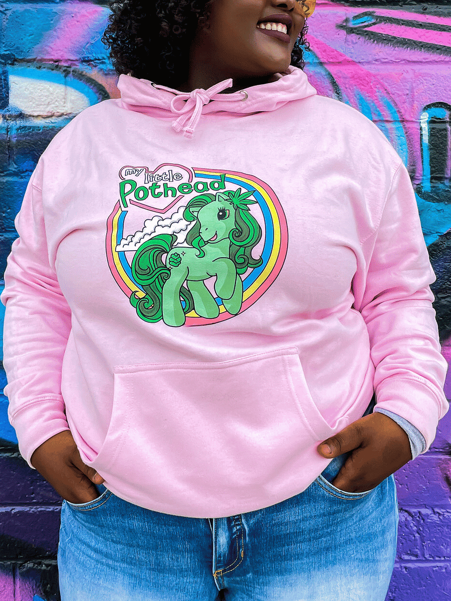Little Pothead Cannabis Hoodie product image (2)