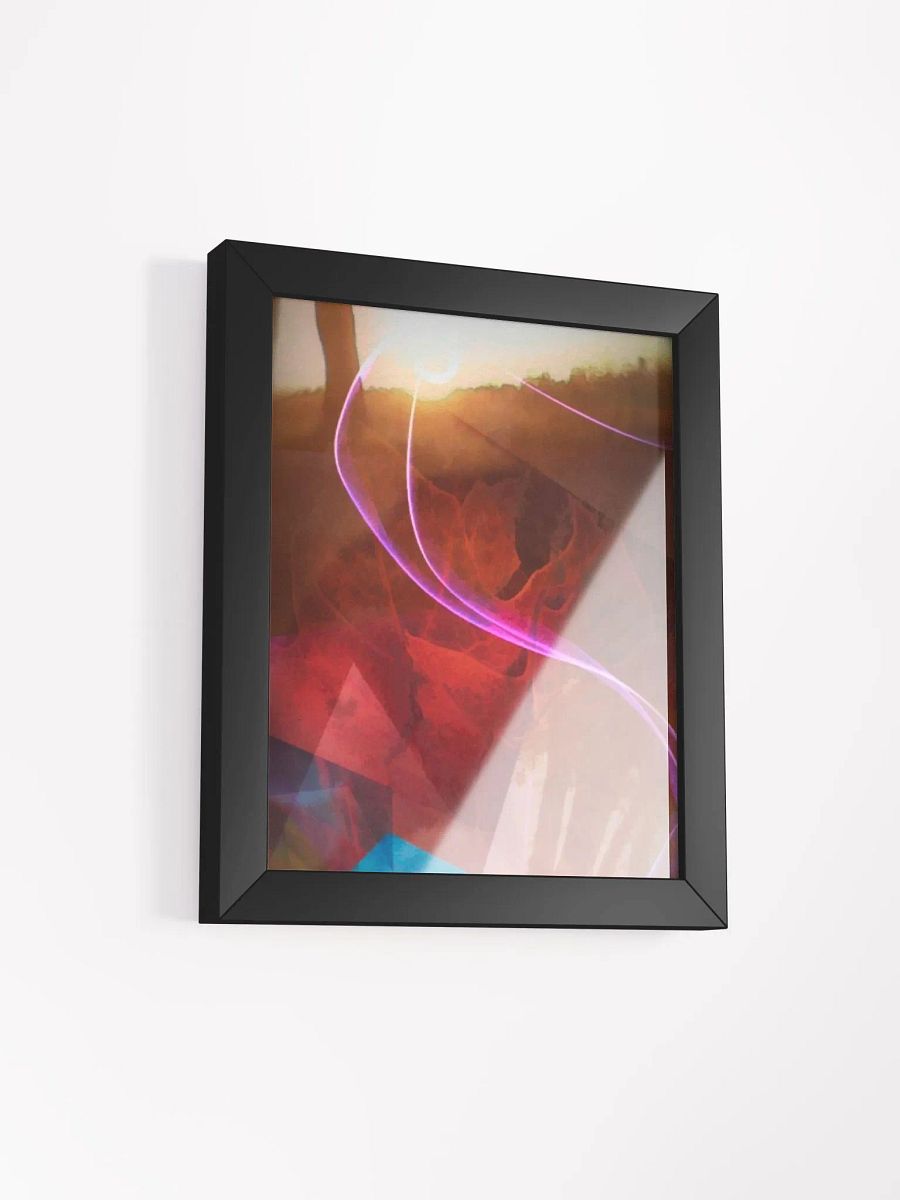 Leaf In a Sunset Framed Poster product image (19)