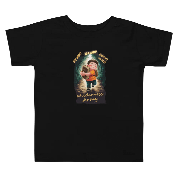 Wilderness Army Thy Word My Lamp Toddler Tee product image (4)