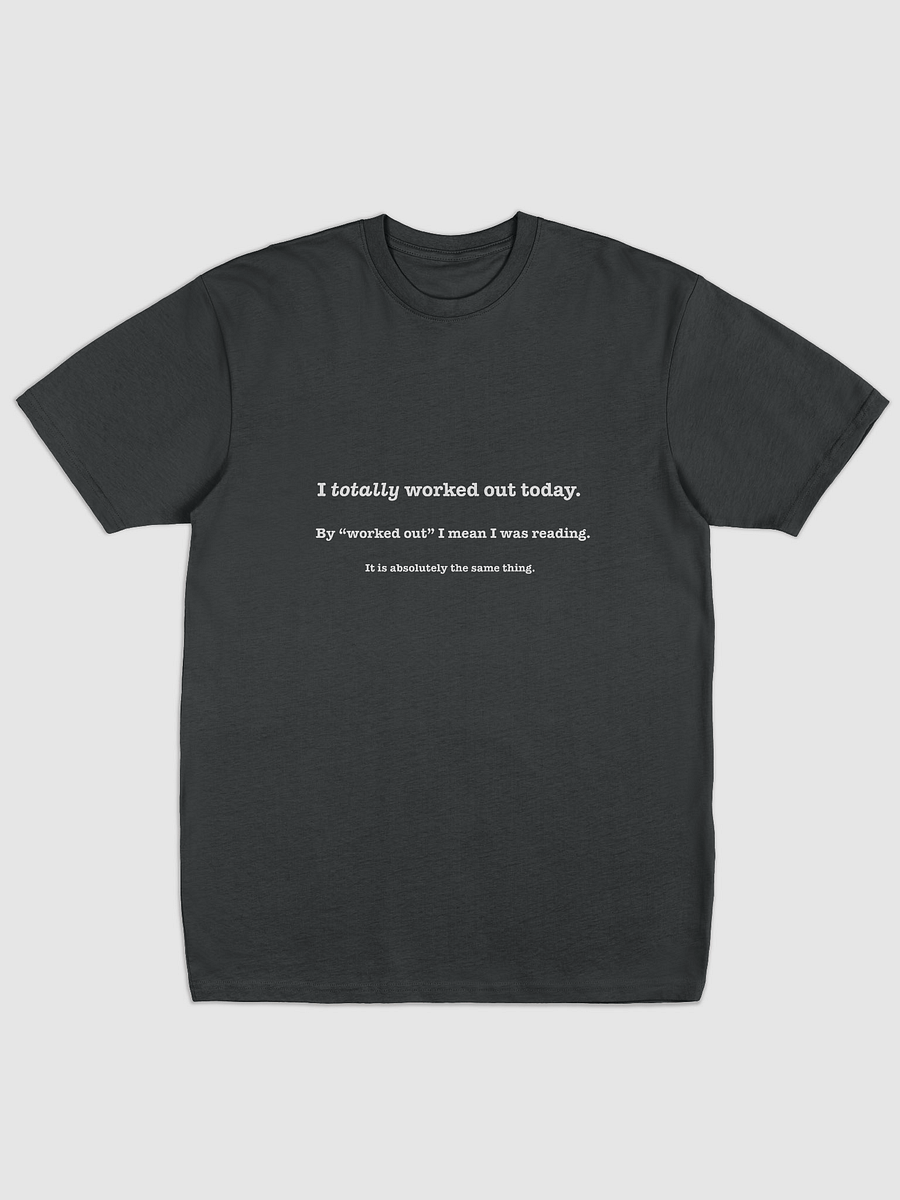 The Reader’s Workout Heavyweight Tee product image (8)