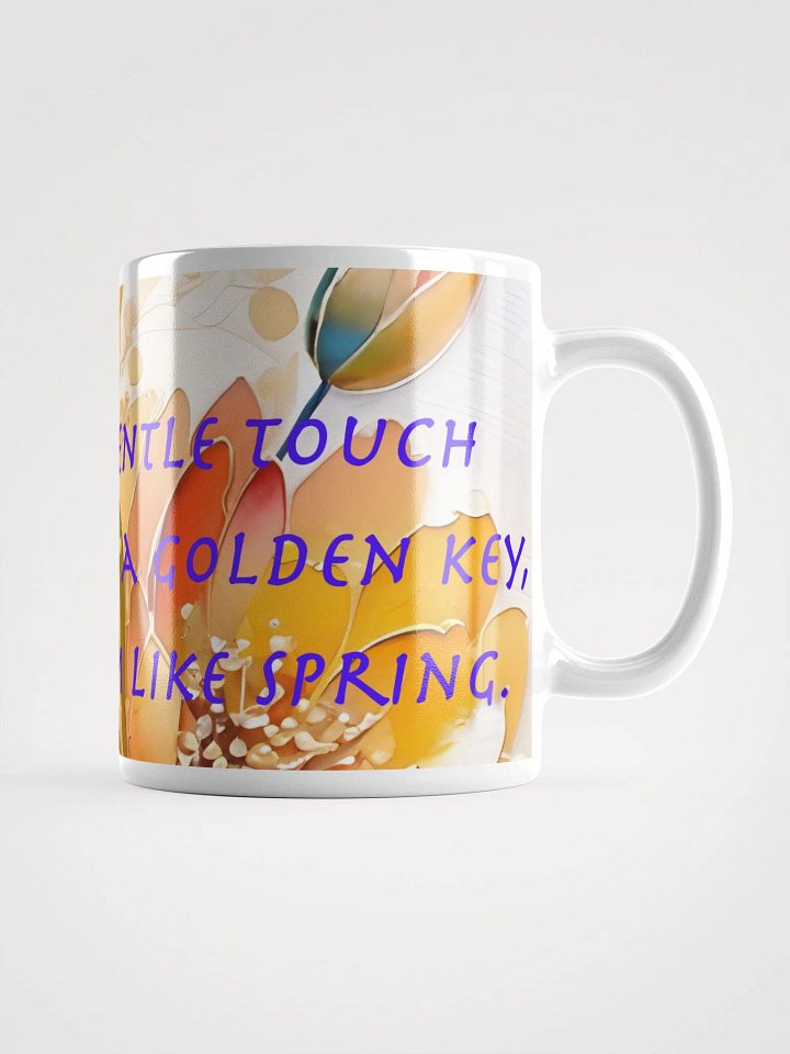 Gratitude's Golden Bloom Mug product image (1)