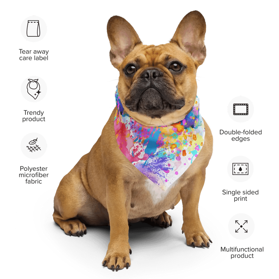 watercolor pastel bandana for the arty lady mom daughter product image (8)