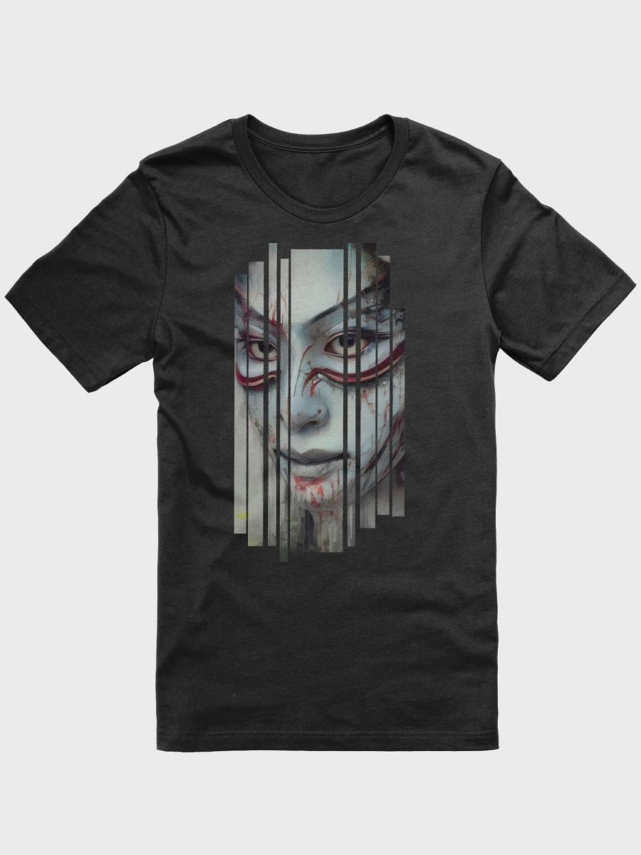 Demonic Geisha Ghost Face - Japanese Horror Art Black Unisex T-Shirt product image (1)