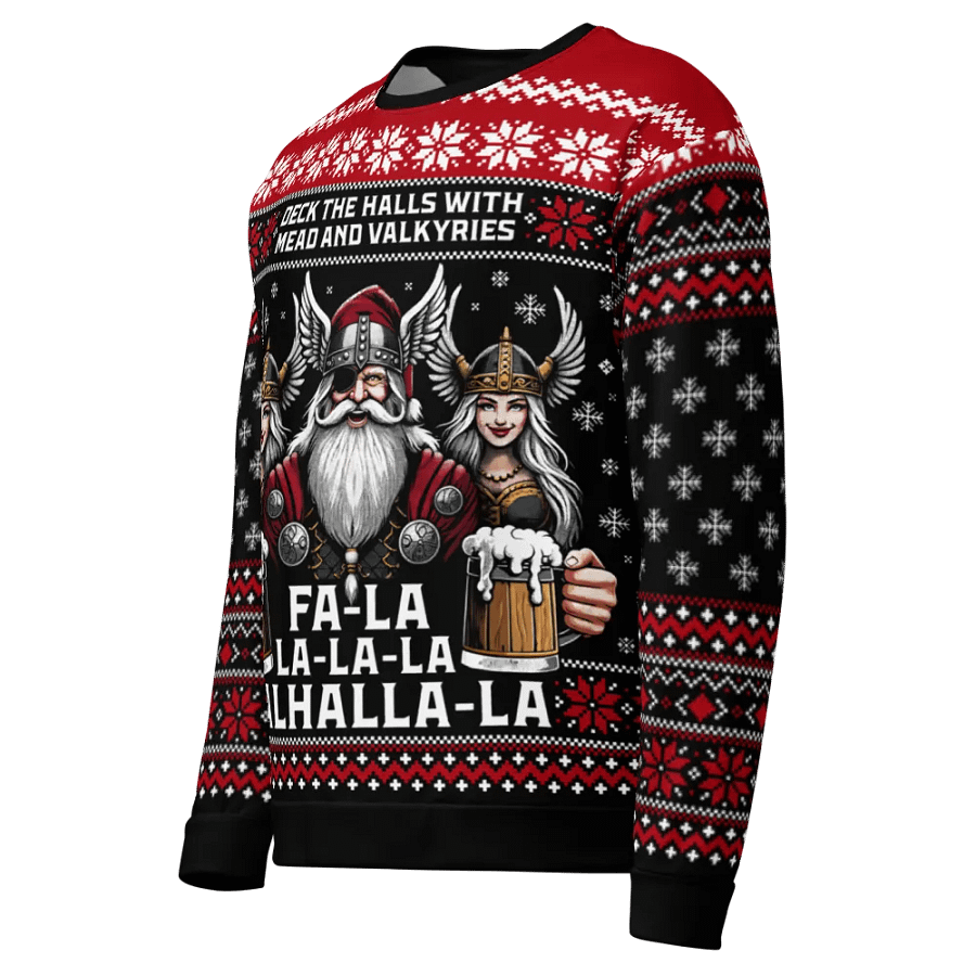 Mead and Valkyries Valhalla-la Sweater product image (3)