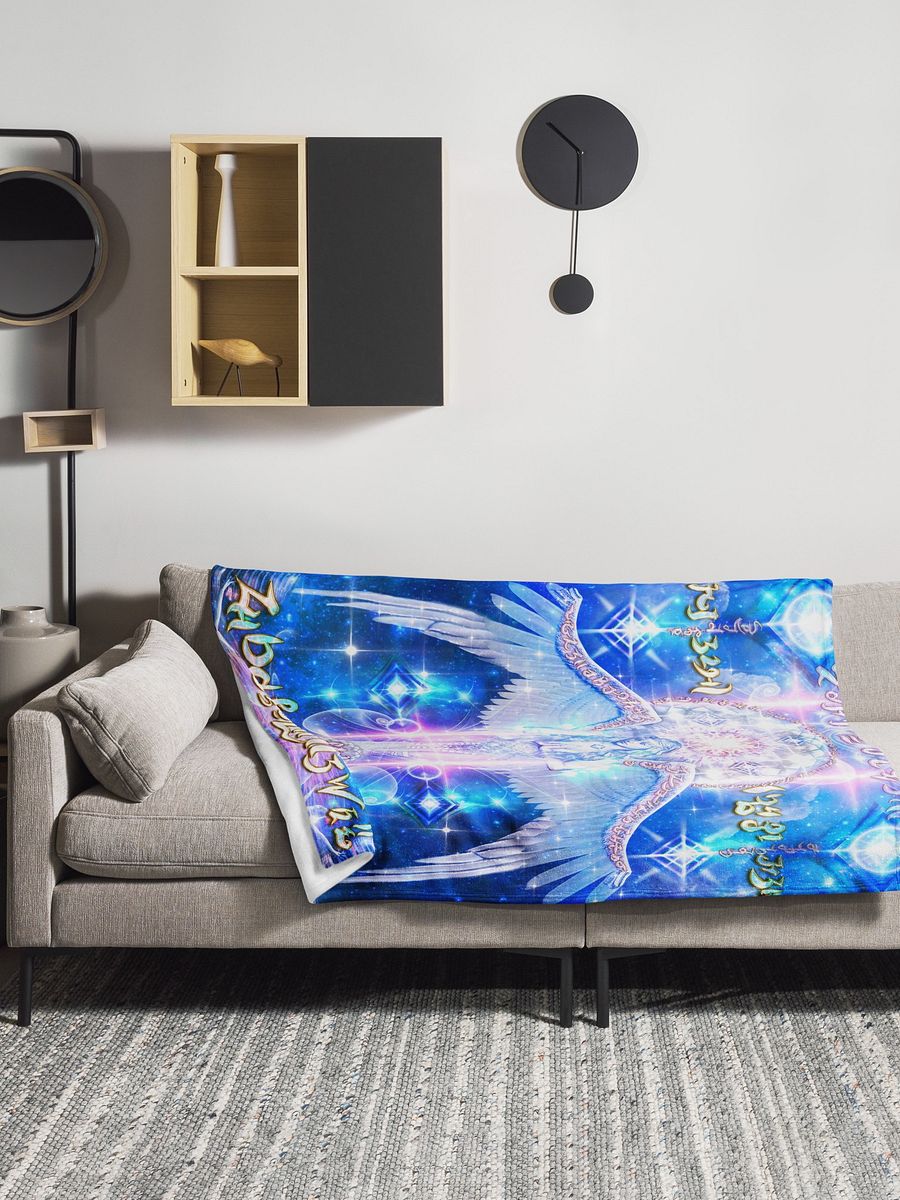 Angelic Diamond Light Light-Tech Fleece Blanket product image (9)