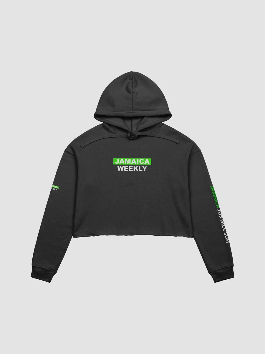 Jamaica Weekly Canvas Fleece Crop Hoodie product image (1)