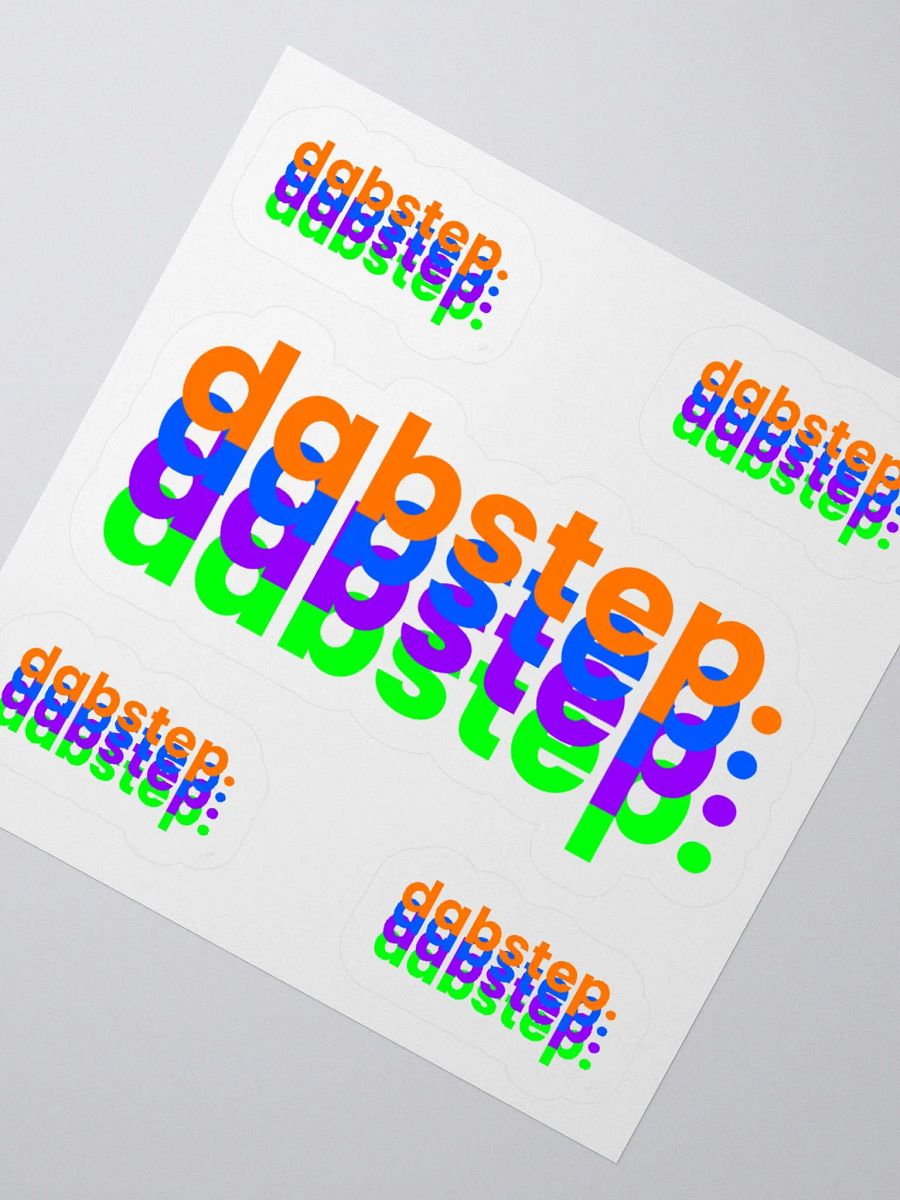 dabstep sticker sheet product image (1)