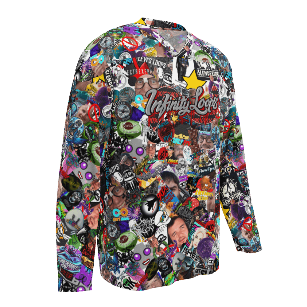 90%er Sticker Bomb Jersey product image (1)