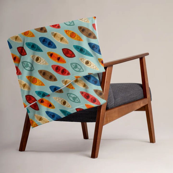 Cascading Colors - Throw Blanket product image (2)