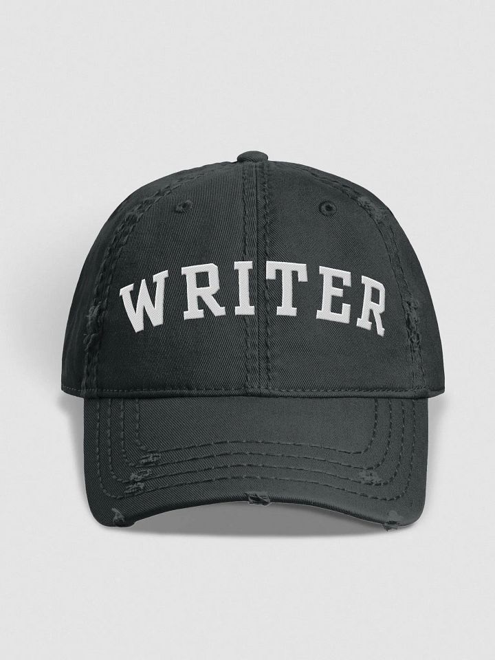 WRITER Distressed Dad Hat product image (1)
