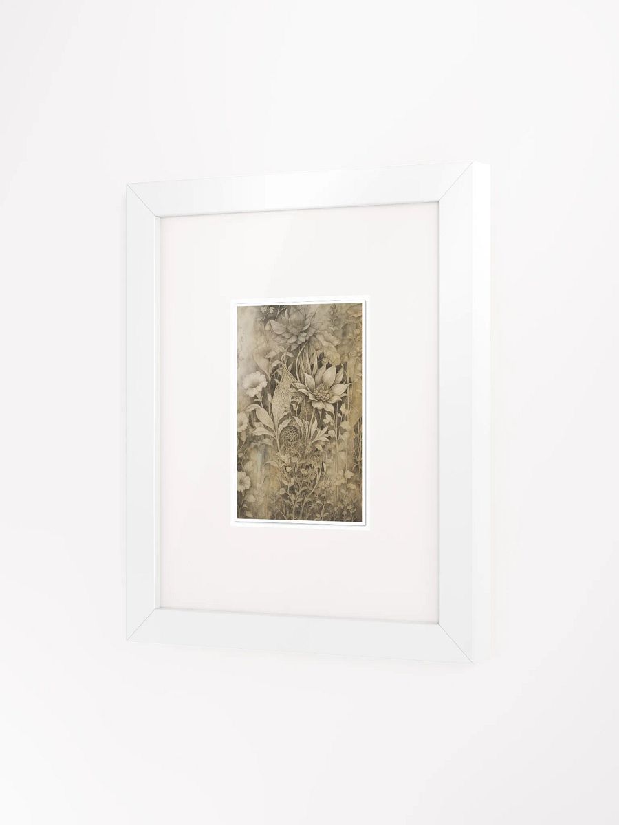 The Secret Garden Sketchbook Artprint Framed product image (3)