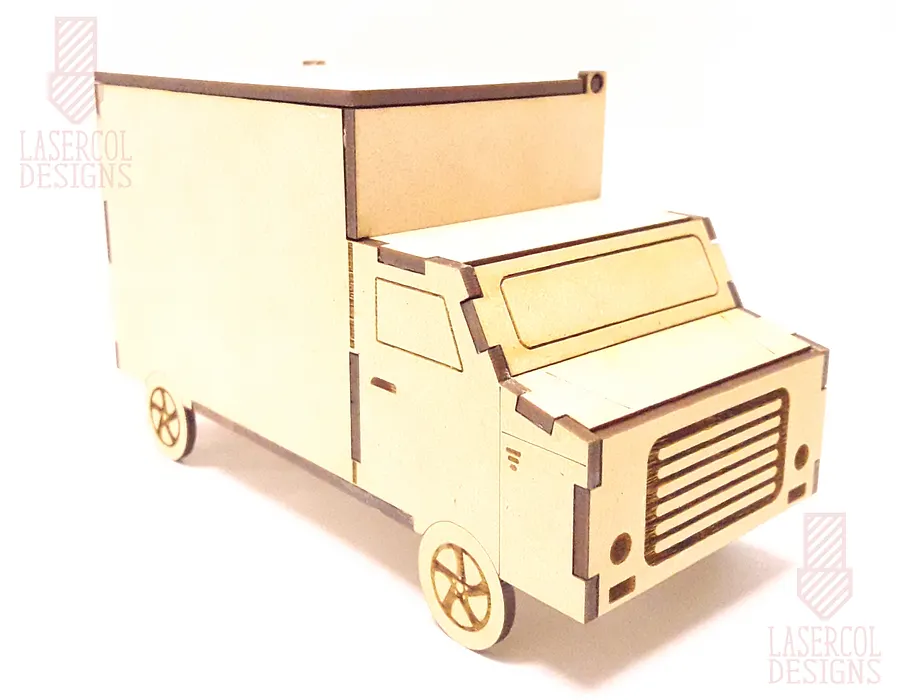 Box Car - Laser Cut Files product image (5)