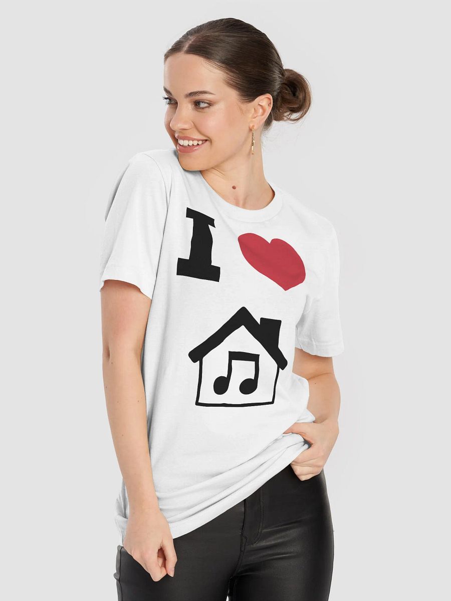 I Love House Music Emotes T-Shirt product image (8)