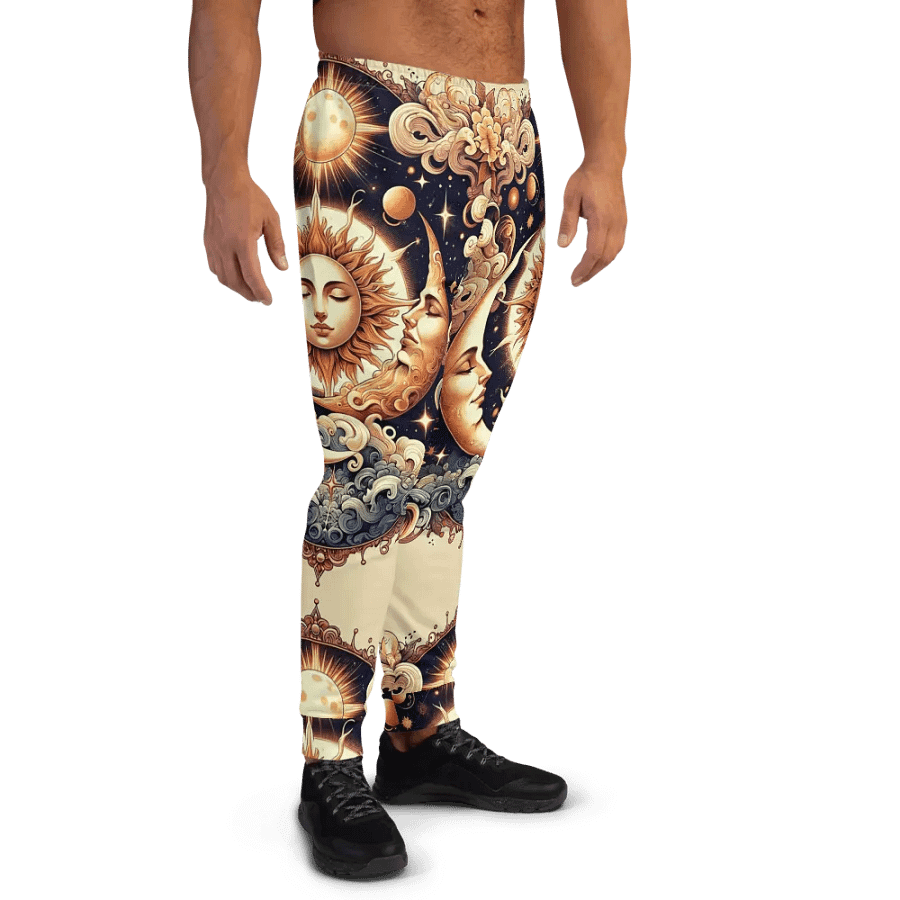 All-Over Print Recycled Men's Joggers product image (4)