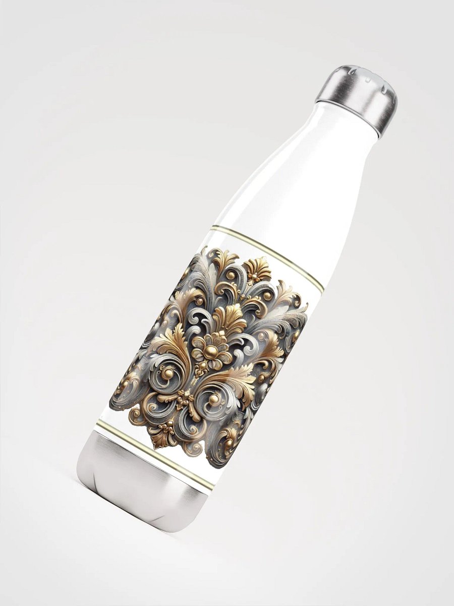 Opulent Scrollwork Stainless Steel Water Bottle product image (7)