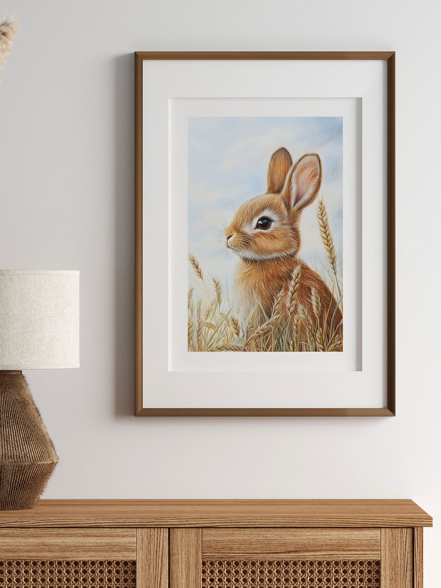 Woodland Rabbit in the Farm Fields product image (34)
