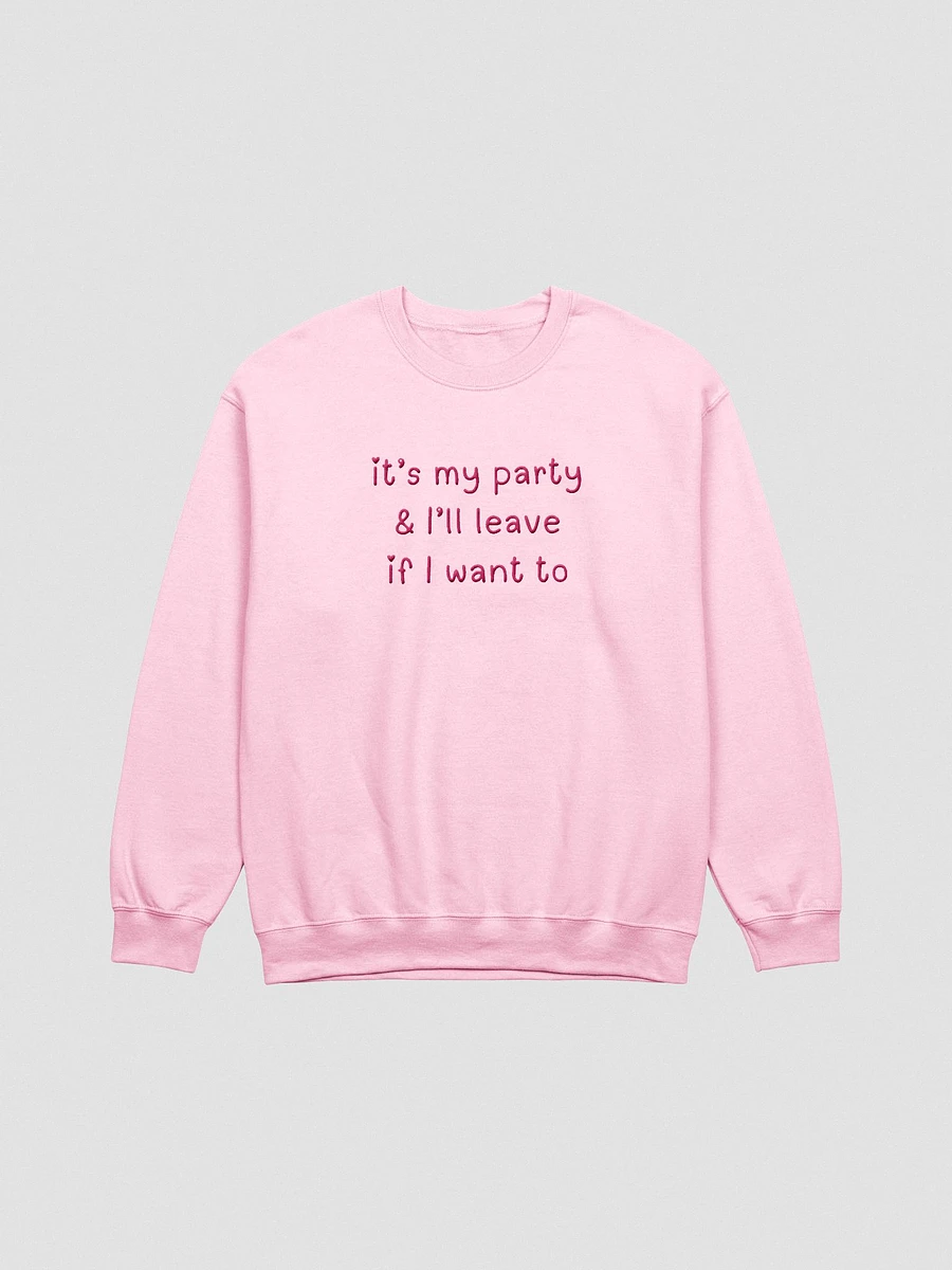 It's My Party Embroidered Crew product image (2)