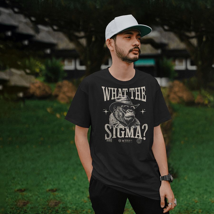 What The Sigma, Gorilla Sigma Swagger T-Shirt product image (5)