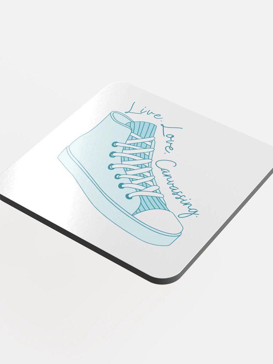 Live Love Canvassing Sneaker Coaster product image (4)