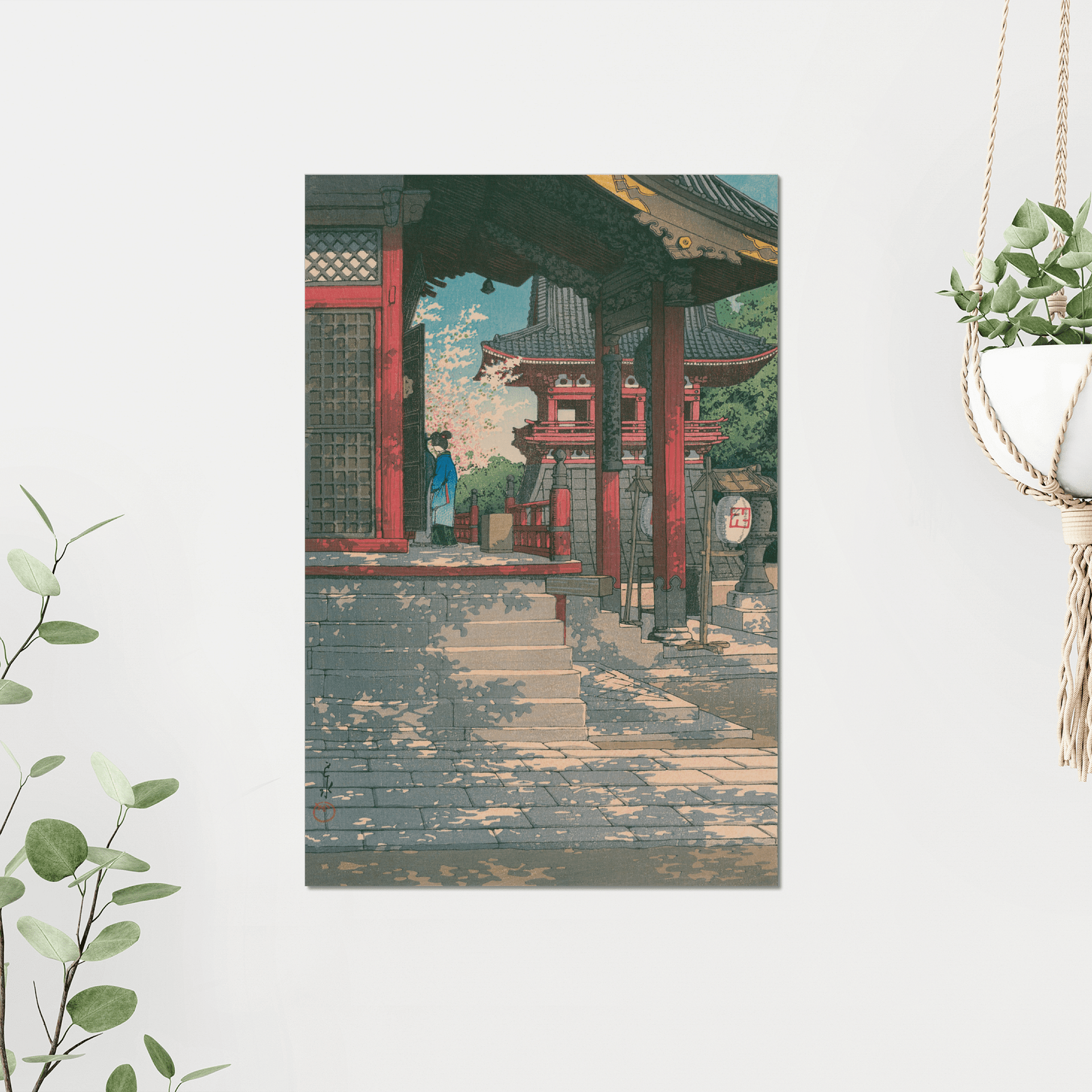 Fudo Temple in Meguro, Tokyo - Kawase Hasui product image (3)