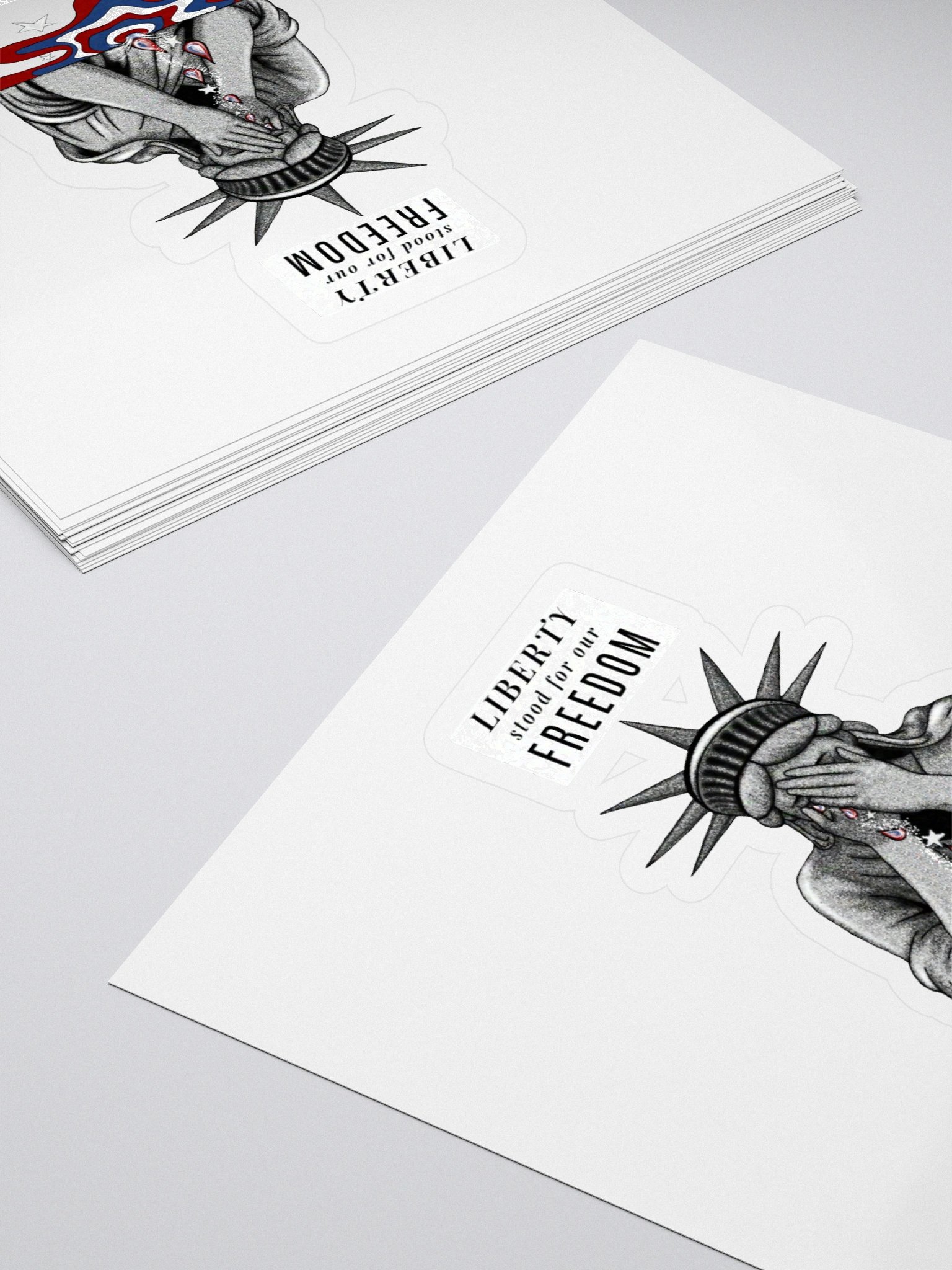 Liberty Weeps Sticker product image (4)