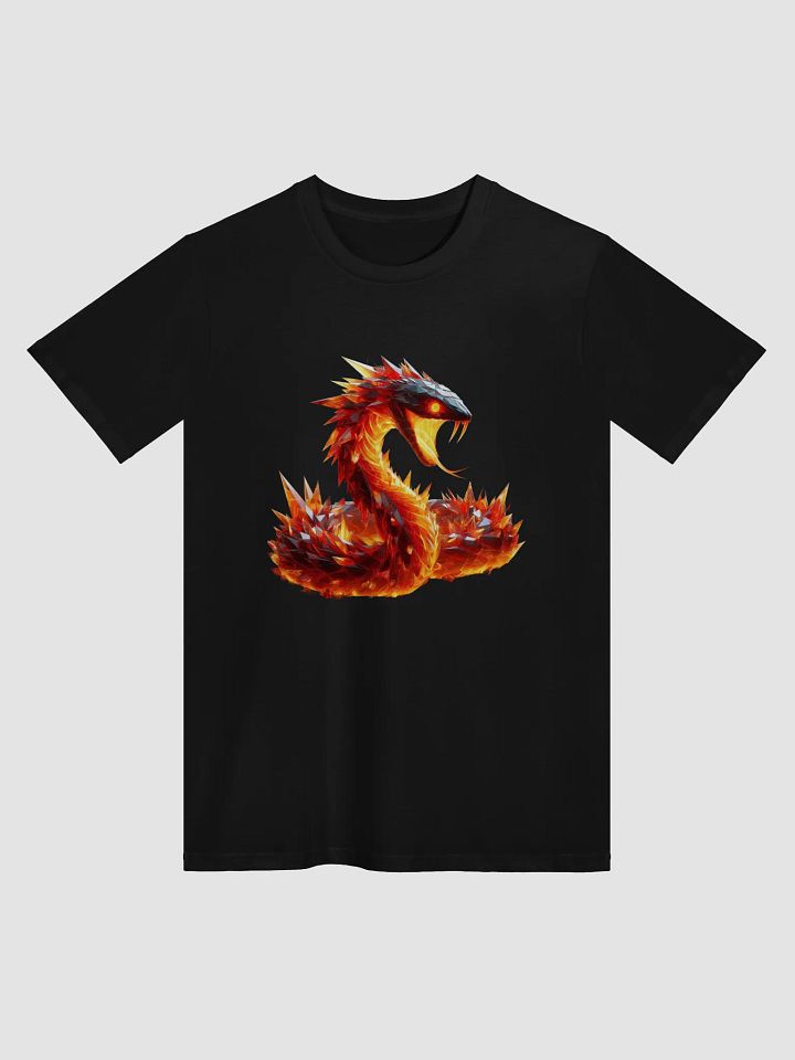 Crystallized Fire Snake #1 Adult Shirt product image (1)
