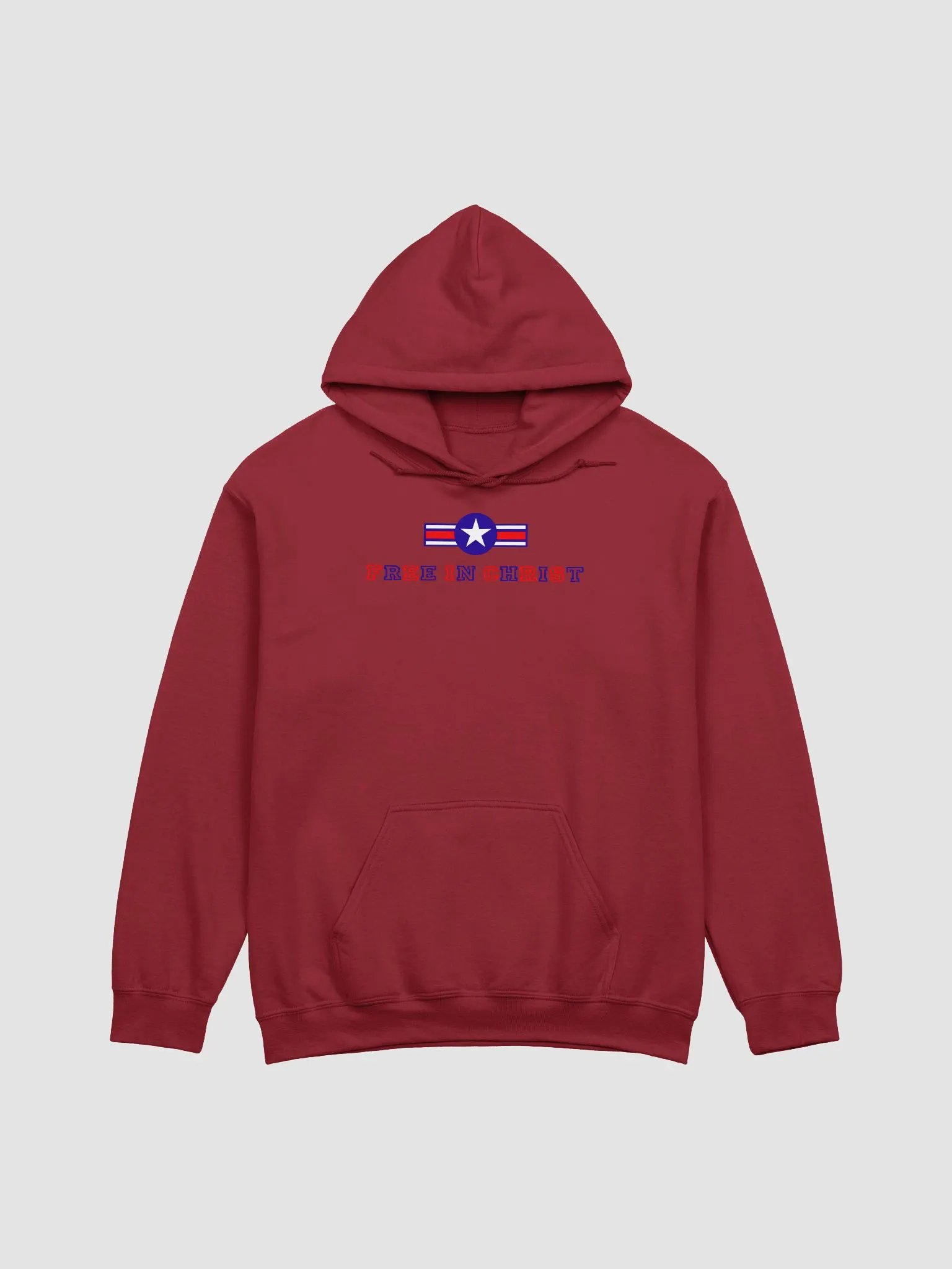 Free In Christ Patriotic Hoodie product image (2)
