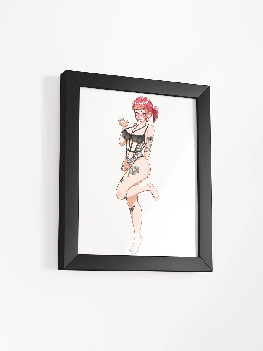 MeeshVS framed clown girl print product image (5)