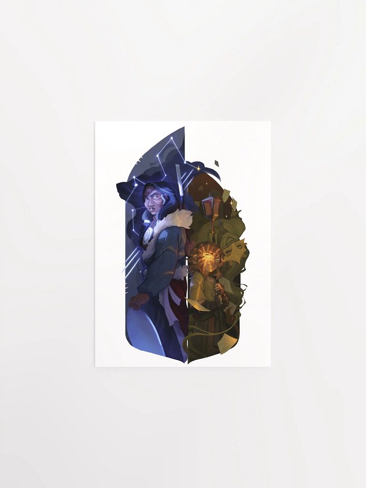 Khari And Kovah Duo Piece - Matte Poster White product image (1)