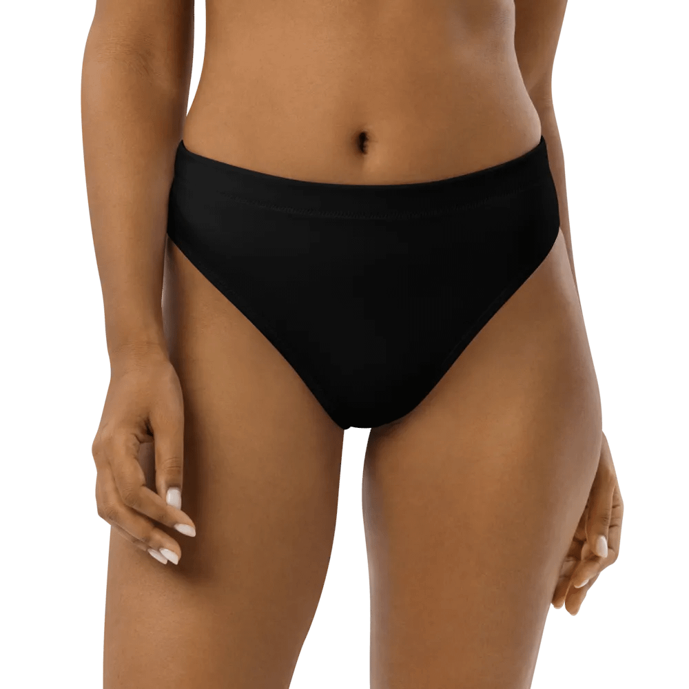 Eclipse Black High-Waisted Bikini Bottom product image (10)