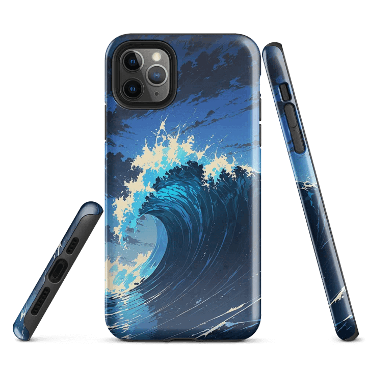 Ocean Wave iPhone® Tough Case product image (5)