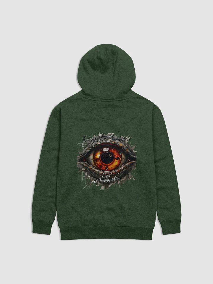 Color Eyes of Imagination Back Cotton Heritage Hoodie product image (1)