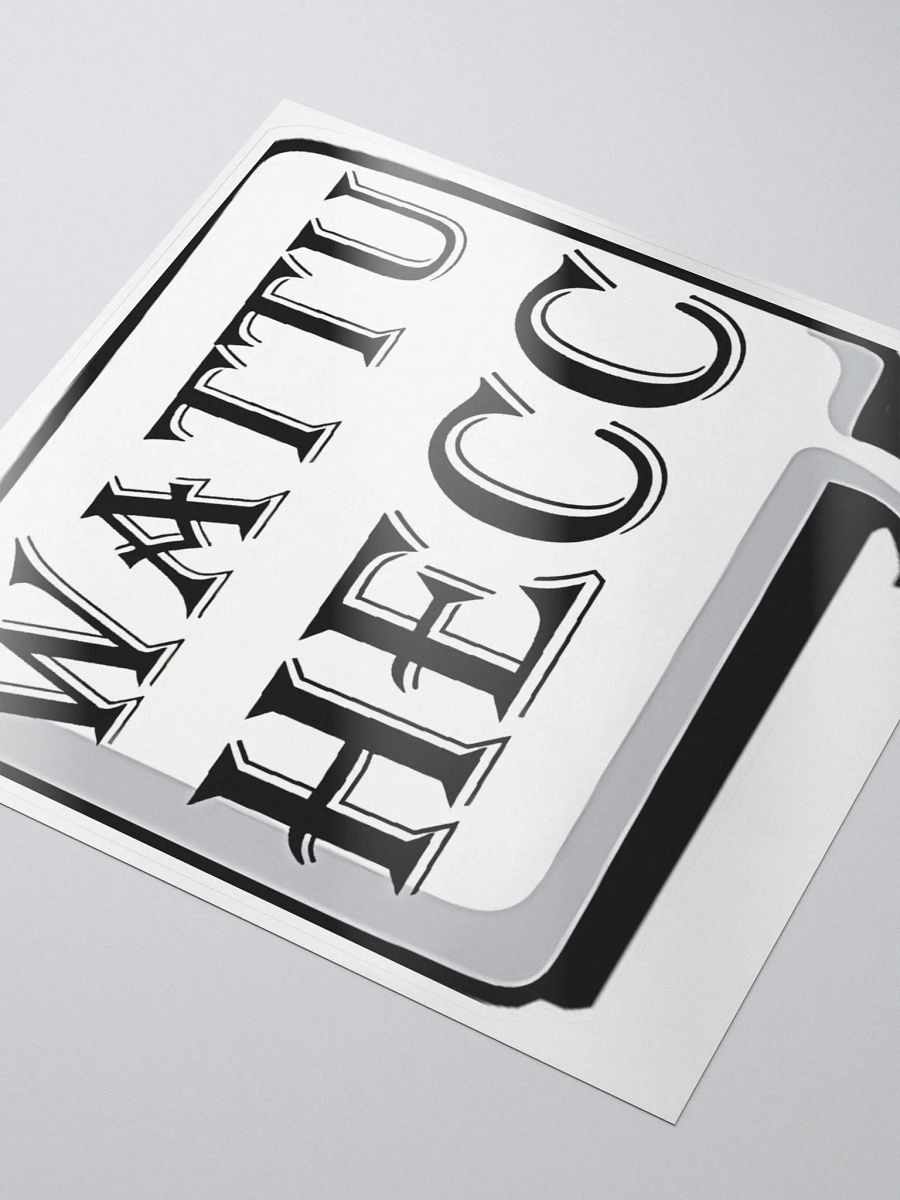 wattuhecc Kiss Cut Stickers product image (3)