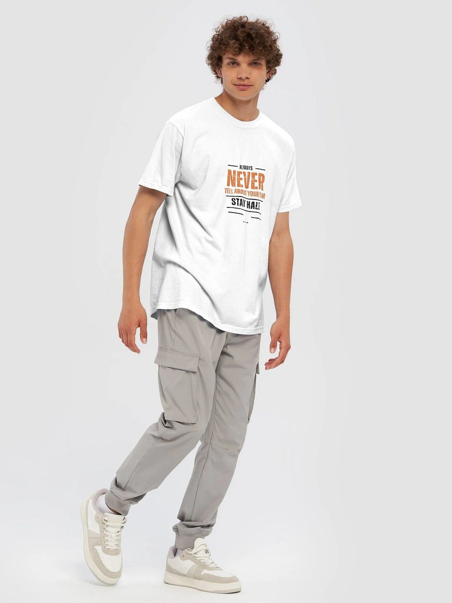 Vintage Distressed 'NEVER' Graphic Tee product image (7)