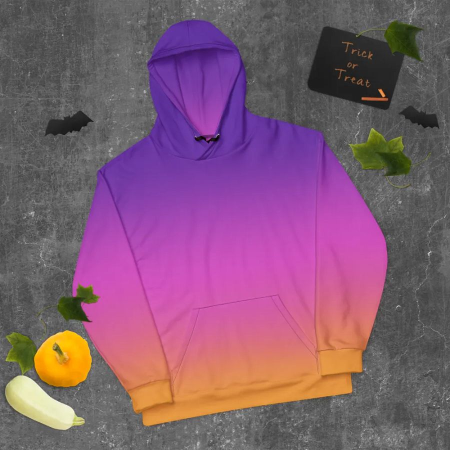 Sunset Gradient Flag Wings Hoodie product image (11)