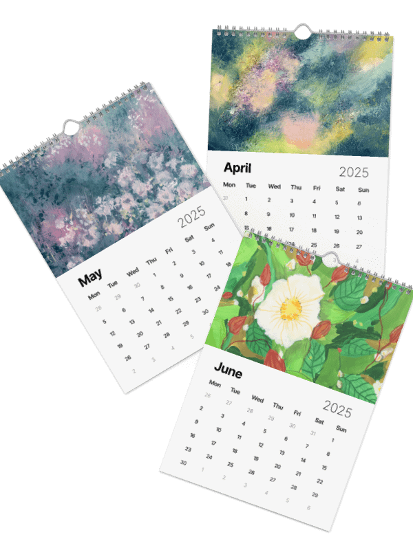 Nature's Magic - Traditional Art by Ruble | 2025 Calendar product image (3)