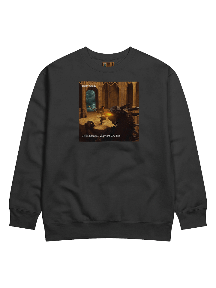 'Elven Stories - Warriors Cry Too' Premium Sweatshirt product image (1)
