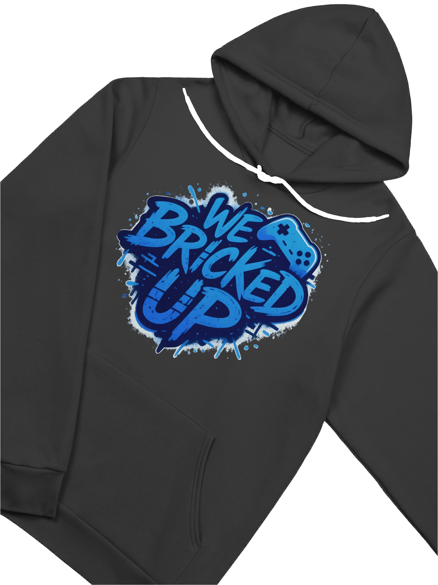 "Bricked Up" Hoodie Blue product image (5)