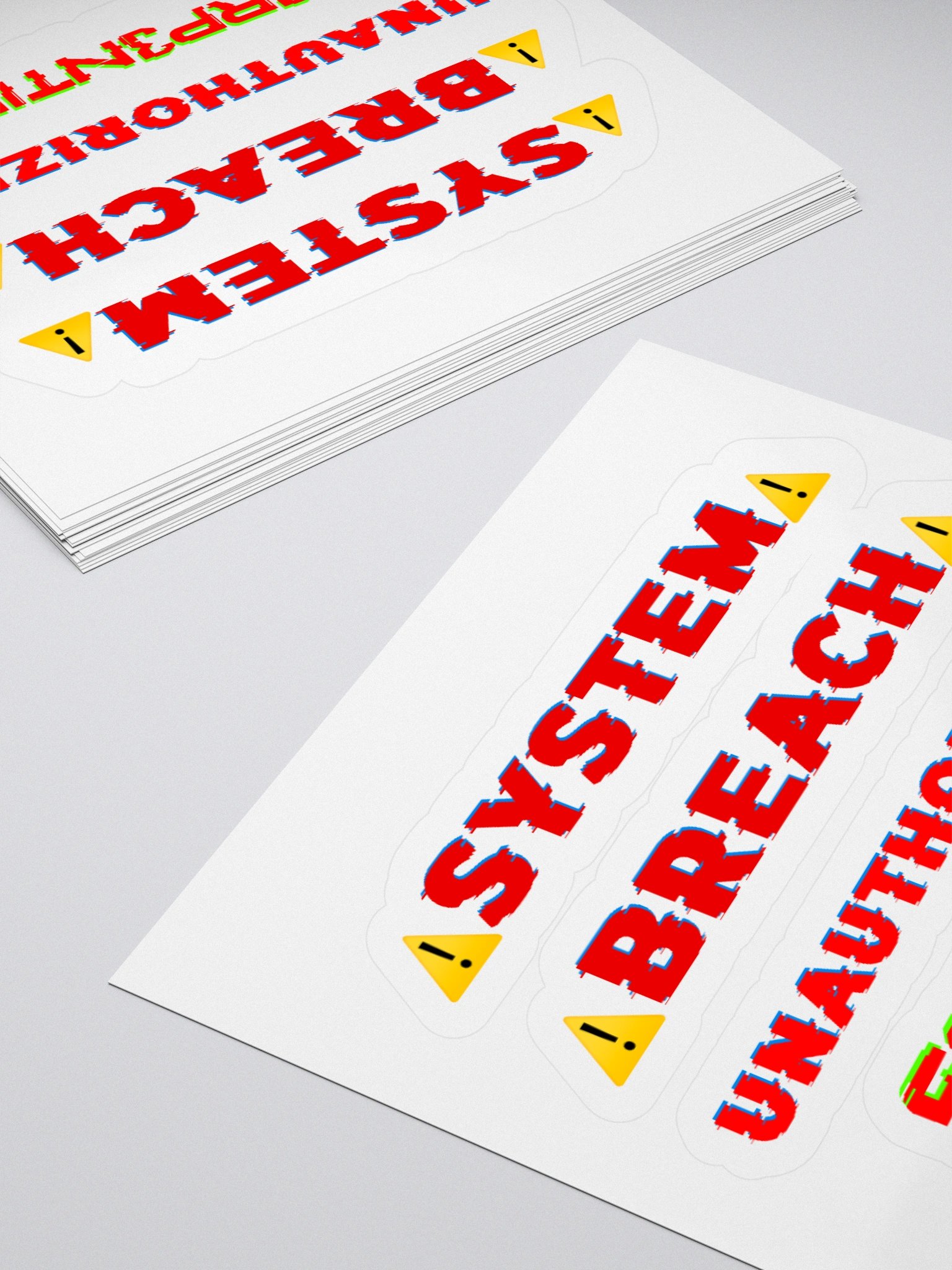 System Breach Sticker product image (11)