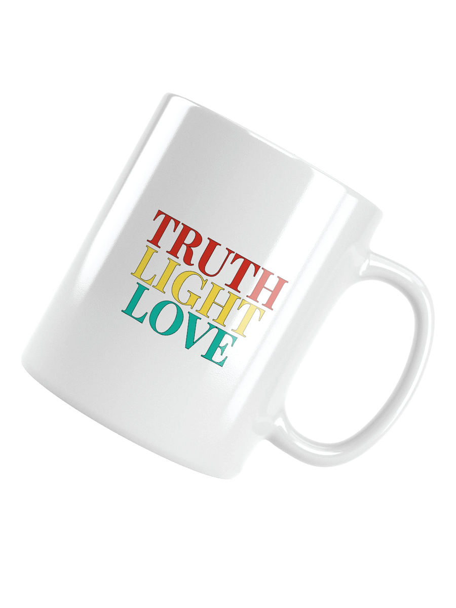 Truth Light Love - White Mug product image (4)